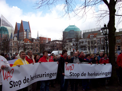 aangekomen op het Plein.